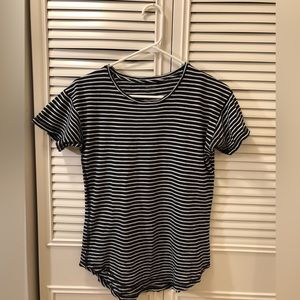 Madewell Whisper Cotton Crewneck Tee in Hardy Stripe